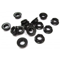 CD Cotterless Axle Nut Pair