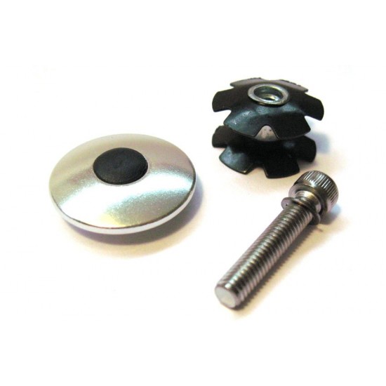 CD BULK 1 1/8″ Alloy A-Head Cap Set – Black CD BULK 1 1/8″ Alloy A-Head Cap Set – Black