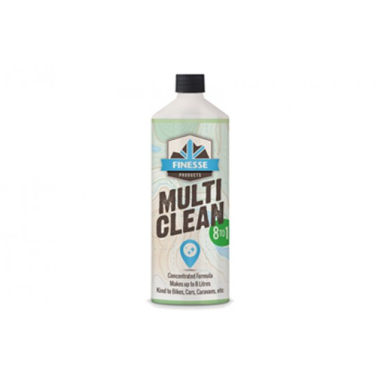 Finesse Multi Clean ‘8 TO 1’ Concentrate Bike Wash – 1 Litre Finesse Multi Clean ‘8 TO 1’ Concentrate Bike Wash – 1 Litre