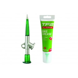 Weldtite Grease Gun & Bike Grease with Teflon 125ml