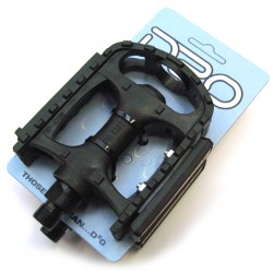 D2O ATB Resin Pedals – Black 9/16 inch Pair 75mm x 108mm D2O ATB Resin Pedals – Black 9/16 inch Pair 75mm x 108mm