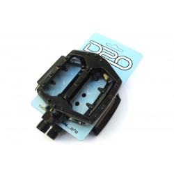 D2O Platform Alloy Pedals – Black 9/16 inch Pair D2O Platform Alloy Pedals – Black 9/16 inch Pair