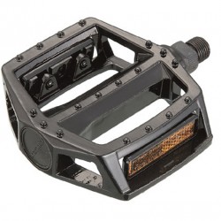 D2O BULK Platform Alloy Pedals – Black 9/16 inch Pair D2O BULK Platform Alloy Pedals – Black 9/16 inch Pair
