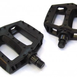 D2O BULK Platform Resin Pedals – Black 9/16 inch Pair D2O BULK Platform Resin Pedals – Black 9/16 inch Pair