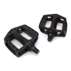 D2O BULK Platform Resin Pedals – Black 9/16 inch Pair