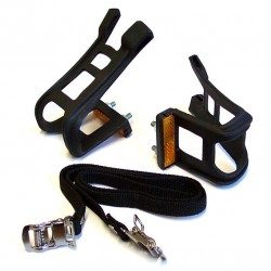 CD ATB Toe Clips & Straps – Black Pair CD ATB Toe Clips & Straps – Black Pair
