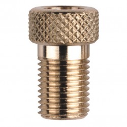 CD Brass Adaptor – Converts Presta to Schrader Without O-Ring CD Brass Adaptor – Converts Presta to Schrader Without O-Ring