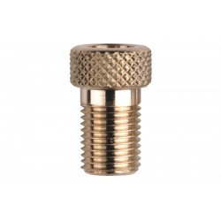 CD Brass Adaptor – Converts Presta to Schrader Without O-Ring
