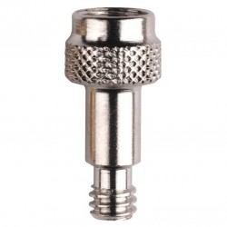 CD Brass Adaptor – Converts Schrader to Presta CD Brass Adaptor – Converts Schrader to Presta