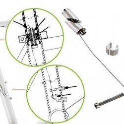 PostSafe Alloy Seat Post Security Device – Prevents Seat Post Theft! PostSafe Alloy Seat Post Security Device – Prevents Seat Post Theft!