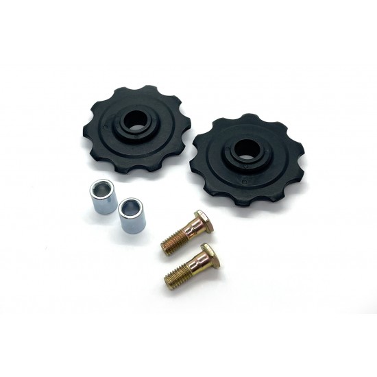 CD BULK Standard 10T Plastic Jockey Wheel Set – Black Pair CD BULK Standard 10T Plastic Jockey Wheel Set – Black Pair