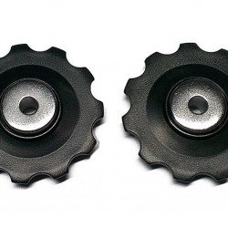 CD BULK Standard 11T Plastic Jockey Wheel Set – Black Pair CD BULK Standard 11T Plastic Jockey Wheel Set – Black Pair
