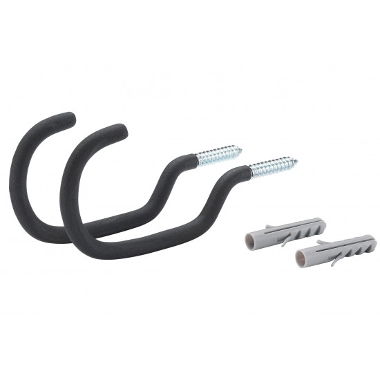 Bike Hand X-Large Storage Hooks – Black Pair Bike Hand X-Large Storage Hooks – Black Pair