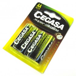 Cegasa AA Alkaline Battery 4 Pack Cegasa AA Alkaline Battery 4 Pack