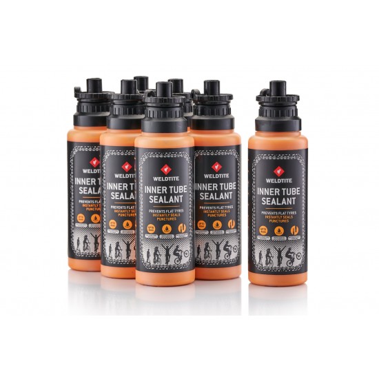 Weldtite Inner Tube Sealant 6 x 250ml Bottles