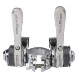 Sunrace SLR80 Band On Down Tube Shift Levers – 8sp Pair Sunrace SLR80 Band On Down Tube Shift Levers – 8sp Pair
