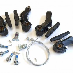 CD Alloy Front & Rear Cantilever Brake Set – BLACK CD Alloy Front & Rear Cantilever Brake Set – BLACK