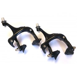 CD Alloy Dual Pivot Front & Rear Caliper Brakes – Black 49mm