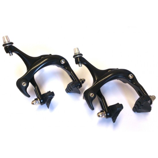 CD Alloy Dual Pivot Front & Rear Caliper Brakes – Black 49mm CD Alloy Dual Pivot Front & Rear Caliper Brakes – Black 49mm