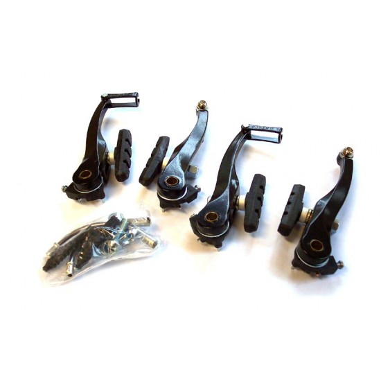 CD Alloy V-Brakes – Black F. & R. Set *QTY RATE* CD Alloy V-Brakes – Black F. & R. Set *QTY RATE*