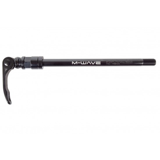 M-WAVE Stalwart Thru Axle for Trailer Mount – M12 x 180mm x 1.75mm Maxle M-WAVE Stalwart Thru Axle for Trailer Mount – M12 x 180mm x 1.75mm Maxle