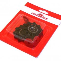 Sunrace SP856 11T Sealed Jockey Wheel Set – Black Pair