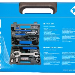 M-WAVE 880050 Portable Clinic Bicycle Tool Kit – 43 Piece M-WAVE 880050 Portable Clinic Bicycle Tool Kit – 43 Piece