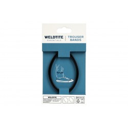 ADIE Steel Trouser Bands – Black PVC Coated Pair