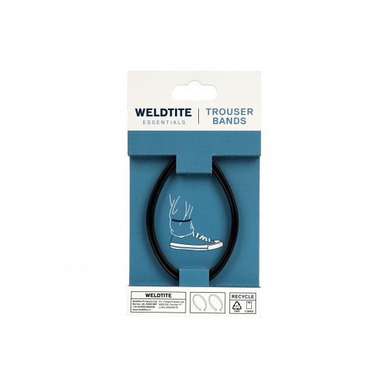 ADIE Steel Trouser Bands – Black PVC Coated Pair