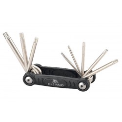 Bike Hand YC-282 Torx Folding Tool – 8 Sizes Bike Hand YC-282 Torx Folding Tool – 8 Sizes