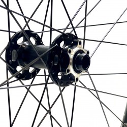 CD Wheel Mach1 27.5 Front Wheel – Sealed M15 Bolt-Thru Hub / 35mm Disc Rim – Black
