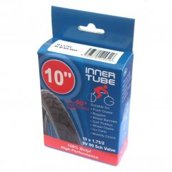 Rubena Dillglove 10 x 1.75/2.00 Inner Tube – Schrader Bent Valve
