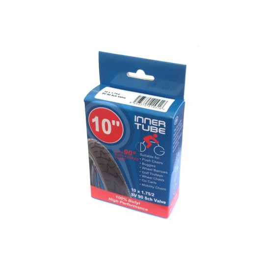 Rubena Dillglove 10 x 1.75/2.00 Inner Tube – Schrader Bent Valve Rubena Dillglove 10 x 1.75/2.00 Inner Tube – Schrader Bent Valve