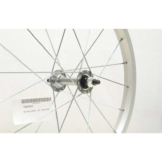 CD Wheel 18″ Front Wheel – S/S – Silver ATB CD Wheel 18″ Front Wheel – S/S – Silver ATB