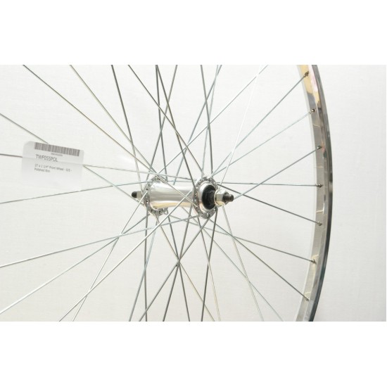 CD Wheel 27 x 1 1/4″ Front Wheel – S/S – Polished Rim CD Wheel 27 x 1 1/4″ Front Wheel – S/S – Polished Rim