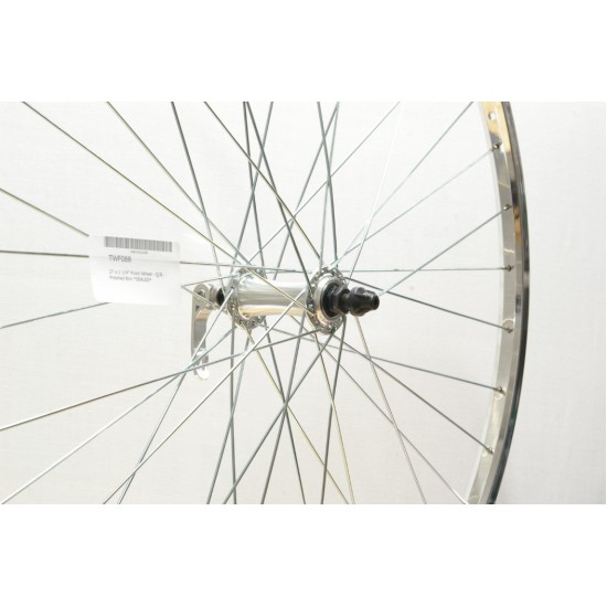 CD Wheel 27 x 1 1/4″ Front Wheel – Q/R – Polished Rim CD Wheel 27 x 1 1/4″ Front Wheel – Q/R – Polished Rim