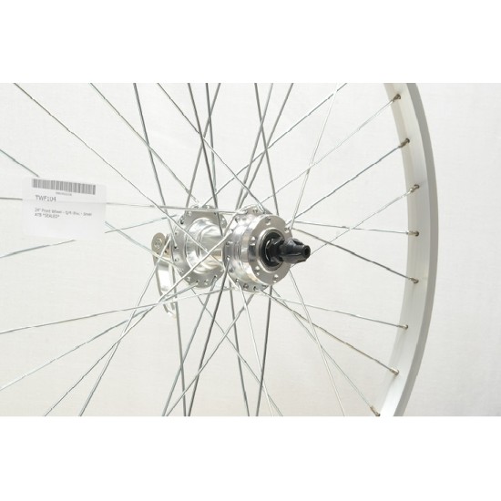 CD Wheel 24″ Front Wheel – Q/R Disc – Silver ATB CD Wheel 24″ Front Wheel – Q/R Disc – Silver ATB