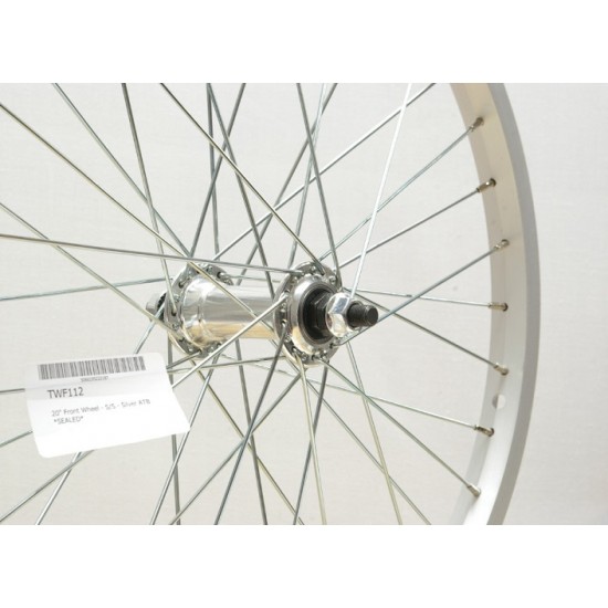 CD Wheel 20″ Front Wheel – S/S – Silver ATB CD Wheel 20″ Front Wheel – S/S – Silver ATB
