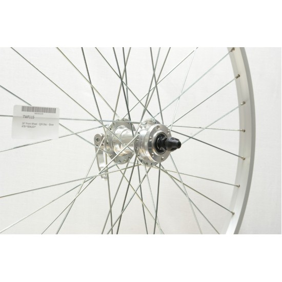 CD Wheel 26″ Front Wheel – Q/R Disc – Silver ATB CD Wheel 26″ Front Wheel – Q/R Disc – Silver ATB