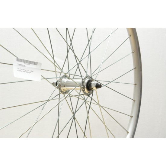 CD Wheel 26″ Front Wheel – S/S – Silver V-Section ATB CD Wheel 26″ Front Wheel – S/S – Silver V-Section ATB