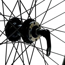 CD Wheel 24″ Front Wheel – Q/R Disc – Black DW ATB
