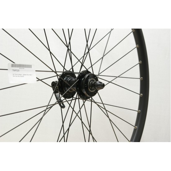 CD Wheel 26″ Front Wheel – Sealed Disc Hub / DW Disc Rim BLACK CD Wheel 26″ Front Wheel – Sealed Disc Hub / DW Disc Rim BLACK