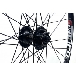 CD Wheel 27.5 Front Wheel – Shimano 475 Disc Hub / Klixx23 Rim – BLACK CD Wheel 27.5 Front Wheel – Shimano 475 Disc Hub / Klixx23 Rim – BLACK