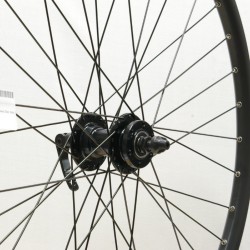 CD Wheel 27.5 Front Wheel – Sealed Disc Hub / DW Disc Rim BLACK CD Wheel 27.5 Front Wheel – Sealed Disc Hub / DW Disc Rim BLACK