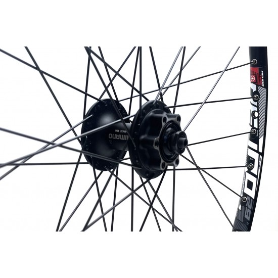 CD Wheel 29.0 Front Wheel – Shimano 475 Disc Hub / Klixx23 Rim – BLACK CD Wheel 29.0 Front Wheel – Shimano 475 Disc Hub / Klixx23 Rim – BLACK