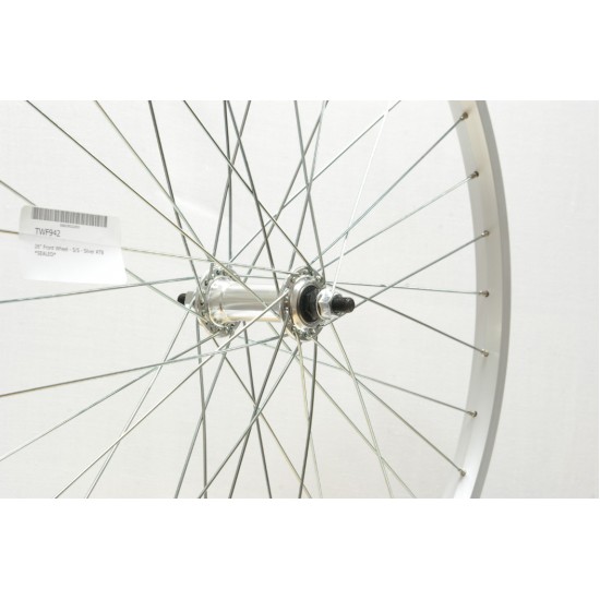 CD Wheel 26″ Front Wheel – S/S – Silver ATB CD Wheel 26″ Front Wheel – S/S – Silver ATB