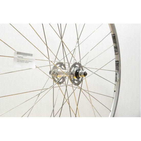 CD Wheel 700c Front Wheel – Silver Nutted to match TWRFIX2