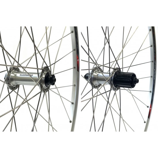 CD Wheel 700c Wheel Set – Shimano Tiagra / MACH1 Rims – Silver Pr