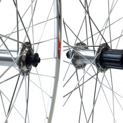 CD Wheel 700c Wheel Set – Shimano Tiagra / MACH1 Rims – Silver Pr CD Wheel 700c Wheel Set – Shimano Tiagra / MACH1 Rims – Silver Pr
