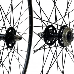 CD Wheel 700c Track Wheel Set – Sealed Hubs / 21mm Rims – Black Pr CD Wheel 700c Track Wheel Set – Sealed Hubs / 21mm Rims – Black Pr